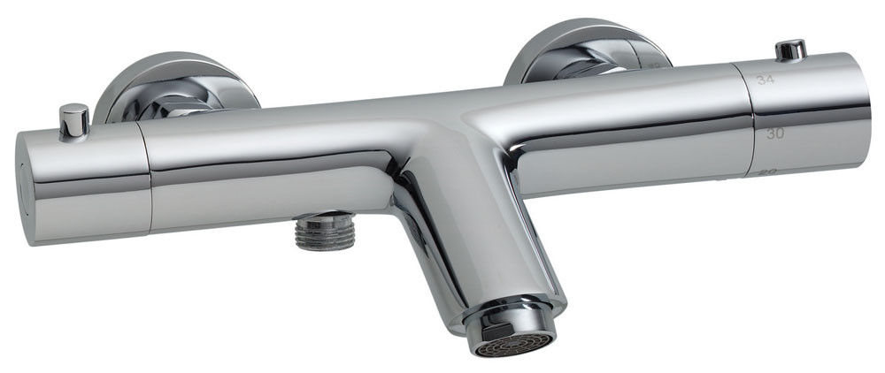 KH Rio thermostaat badmengkraan 15cm chroom