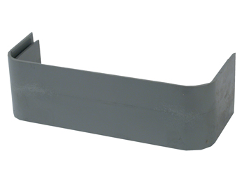 WAVIN PVC bakgoot 187 verbindingsstuk grijs afbeelding 2