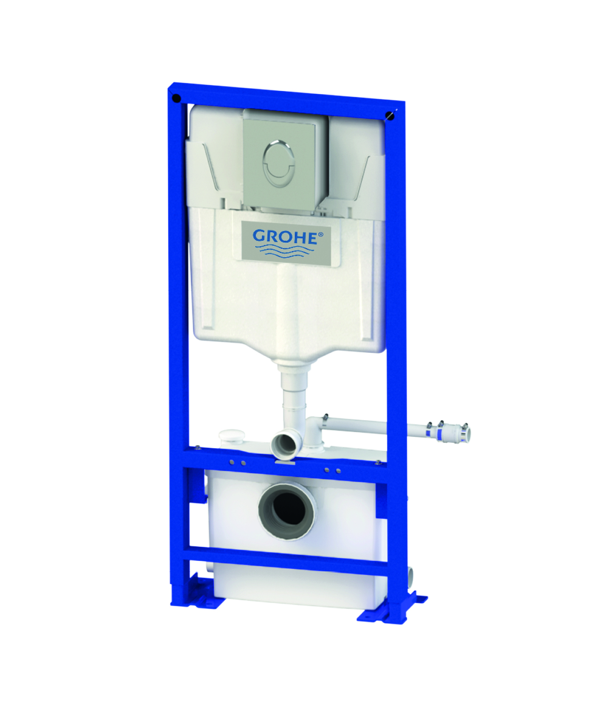 GROHE Closetelement met vermaler Saniwall betegelbaar Sanibroyeur