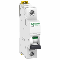 SCHNEIDER A9F74101 AUTOMAAT C-KAR 1P 1A C60N afbeelding 2
