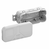 Kabeldoos + deksel IP20 43x89x34mm grijs afbeelding 2