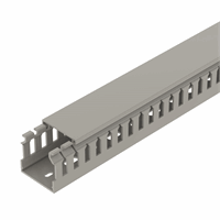 Bedradingskoker met deksel 40x40mm grijs afbeelding 2