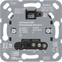Gira Inb. Led dimmer univ. S3000 Standaard basiselement 540000