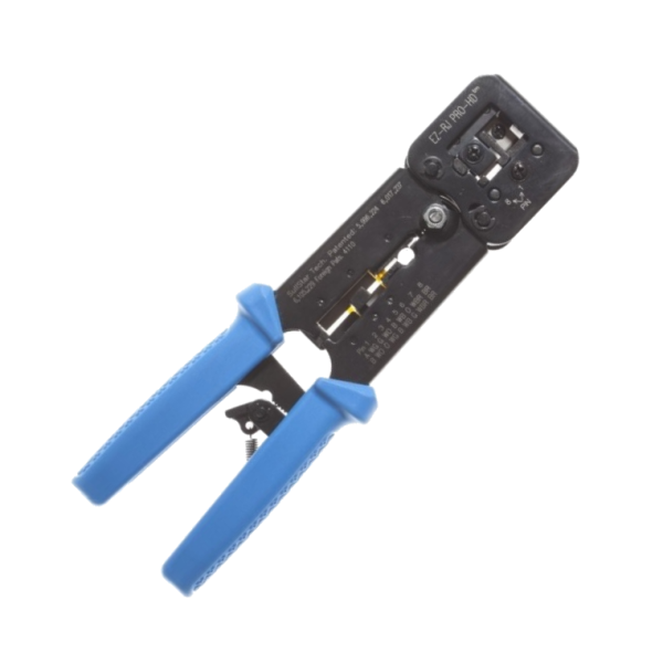 Krimptang RJ45 met knip/strip functie
