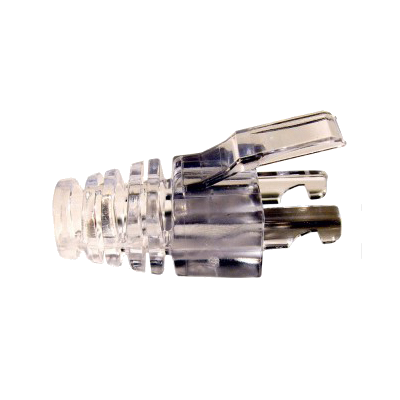 Tule dataconnector RJ45 CAT6 transparant