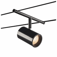 Kabelklemspot 12Vac 8,5W 420lm zwart afbeelding 2