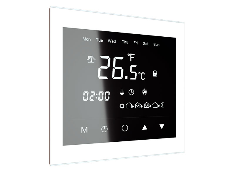 MASTERWATT Thermostaat touchscreen tbv vloerverwarming Mat wit afbeelding 2