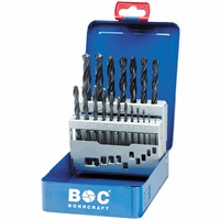 BC Borenset M13 DIN 338 HSS Rolgewalst Type N Ø 1,0-13,0 x 0,5mm, 25-delig afbeelding 2
