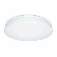 Plafonnière+PIR en SS 230V 9W 3000K IP54 wit afbeelding 2
