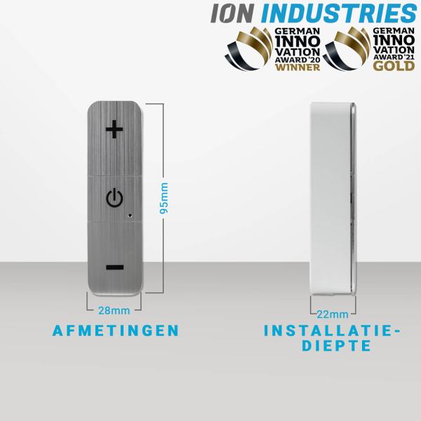 ION LED snoerdimmer RVS wit afbeelding 5