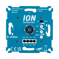 ION LED dimmer Pro draaiknop 0,3-250W R+C min/max/boost met hulpuit