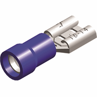 Kabelschoen klemnok 2,8mm plat 1,5-2,5mm² blauw afbeelding 2