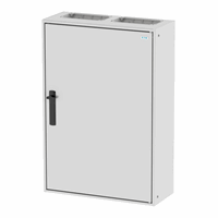 Wandverdeler EMC 800x550x225mm 10x12 mod staal wit afbeelding 2