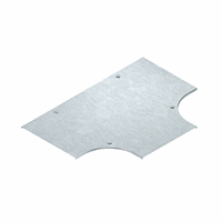 Deksel T-stuk kabelgoot FB 200mm draaisl. THVZ afbeelding 2