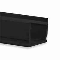 PL4 LED Construction profile 200cm zwart RAL9005