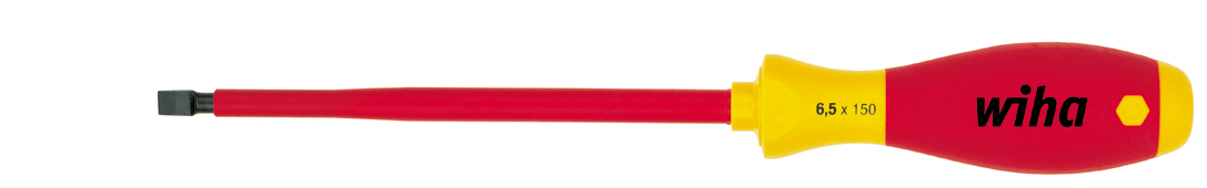 Wiha sleufschroevendraaier 2,0 x 60 geïsoleerd SoftFinish 320N 1000V ergonomisch handvat VDE afbeelding 2