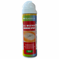 KADEEM 55357010 MARKEERSPRAY 500ML AW WIT afbeelding 2