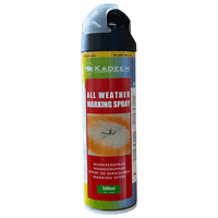 KADEEM 55357050 MARKEERSPRAY 500ML AW ZWART afbeelding 2