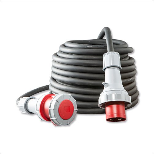 KERAF N5050600235 VERLENGKABEL CEE 63A 5P 50M 5X afbeelding 2