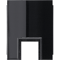 Gira Studio Adapter kabelinvoer kanaal 15x15mm zwart 0008055 afbeelding 2