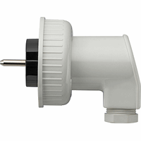 Gira WD-IP66 Stekker met bajonetsluiting > WCD+RA grijs 002031 afbeelding 2