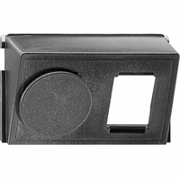 Gira System 55 Datakap inzetstuk 2-v MJ AMP zwart 003900 afbeelding 2