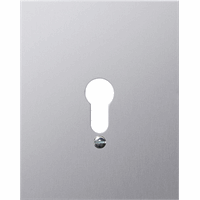 Gira WD-IP44 Afdekplaat sleutelschakelaar aluminium 009830 afbeelding 2
