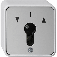 Gira WD-IP44 opb.schakelaar 1-p jaloezie sleutelbed. 016330 afbeelding 2