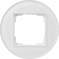 Gira Studio Afdekraam 1-v glas wit 0211130 afbeelding 2