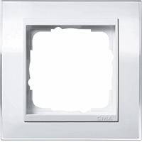 Afdekraam Gira Event Clear Zuiverwit / Zuiverwit 1-voudig (0211723) afbeelding 2