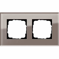 Gira Esprit Afdekraam 2-v umbra grijs 0212122