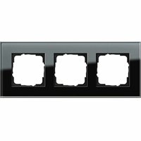Gira Esprit Afdekraam 3-v zwart Esprit 021305 afbeelding 2
