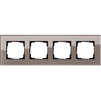 Gira Esprit Afdekraam 4-v umbra grijs 0214122