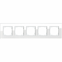Gira Esprit Afdekraam 5-v wit 021512