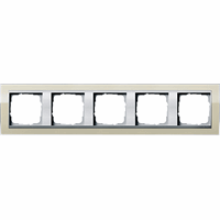 Gira Event Afdekraam 5-v zand/aluminium 0215776 afbeelding 2