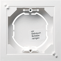Gira System 55 Opbouwbehuizing 1-v zuiver wit 021903 afbeelding 2