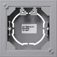 Gira System 55 Opbouwbehuizing 1-v E2, Event, Esprit grijs 021926 afbeelding 2
