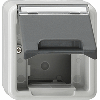 Gira WD-IP44 Opbouwbehuizing basiseenh. comm.techniek 026230 afbeelding 2