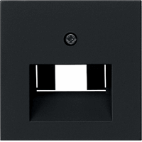 Gira System 55 Cpl UAE/IAE + netwerkaansl.doos zwart mat 0270005