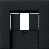 Gira System 55 Cpl USB multimedia zwart mat 0276005 afbeelding 2