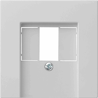Gira System 55 Cpl USB multimedia grijs mat 0276015 afbeelding 2