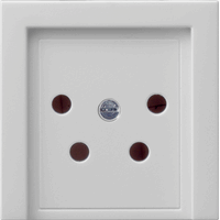 Gira System 55 Cpl KPN aansluitdoos 4-p grijs mat 0279015 afbeelding 2
