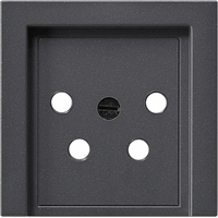 Gira System 55 Cpl KPN aansluitdoos 4-p antraciet 027928