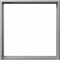 Gira System 55 Adapterraam 50x50mm aluminium 028226 afbeelding 2