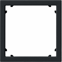 Gira System 55 Adapterraam 45x45mm zwart mat 0283005 afbeelding 2