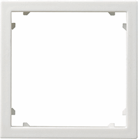 Gira System 55 Adapterraam 45x45mm zuiver wit 028303 afbeelding 2