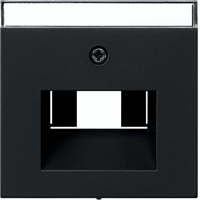Gira System 55 Cpl UAE/IAE + netwerkaansl.doos + TK zwart mat 0284005 afbeelding 2