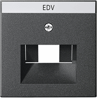 Gira System 55 Cpl UAE/IAE + netwerkaansl.doos + TK antraciet 028428 afbeelding 2