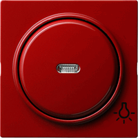 Gira S-Color Cpl + Wip "licht" rood 028543 afbeelding 2