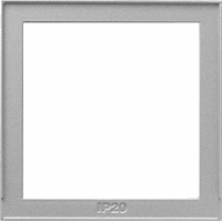 Gira TX_44 Adapterraam 55x55mm aluminium 028965